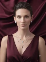 Elegant Double-Layer Teardrop Set