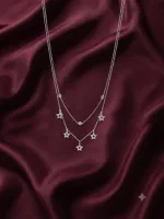 Celestial Star Cascade Necklace Set