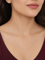 Elegant Dotted Link Chain