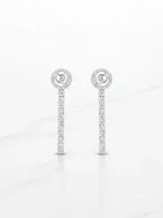 Eternal Heart Drop Earrings