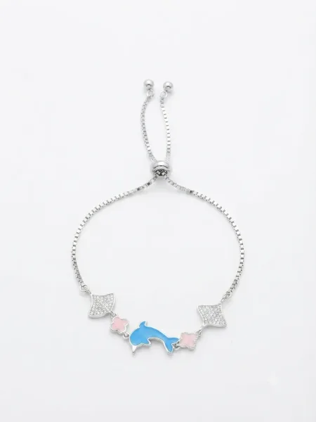 Celeste Dolphin Bloom Bracelet