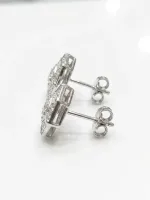 Hexa Radiance Stud Earrings
