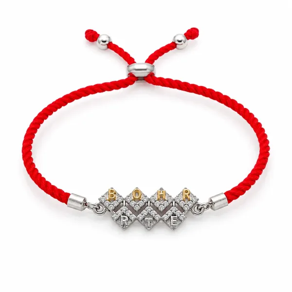 BROTHER Adjustable Silver Rakhi
