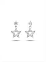 Celestial Star Cascade Necklace Set