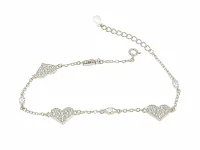 Forever Heart Charm Bracelet