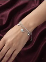 Crystal Charm Bracelet