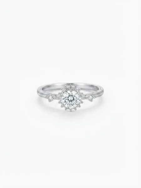 Solstice Halo Ring