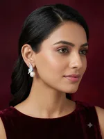 The Papillon Pearl Drop Earrings (or Enchanted Butterfly Pearl Studs)