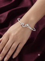 Celeste Initial Heart Bangle
