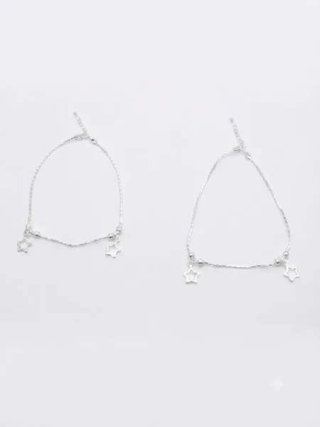 Celeste Star Charm Anklet