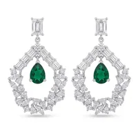 Emerald Drop Earrings