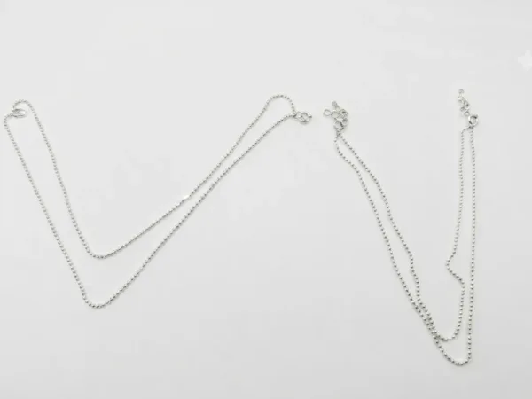 double-layered chain anklet