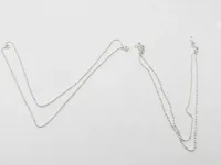 double-layered chain anklet