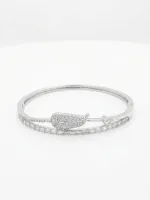 Celeste Leaf Grace Cuff Bracelet