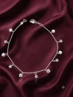 Petal Heart Anklet