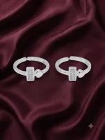 Modern Duo Spark Toe Rings