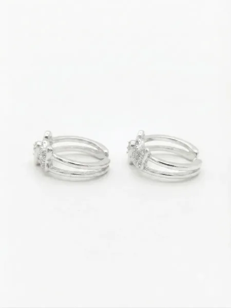 Twin Butterfly Toe Rings
