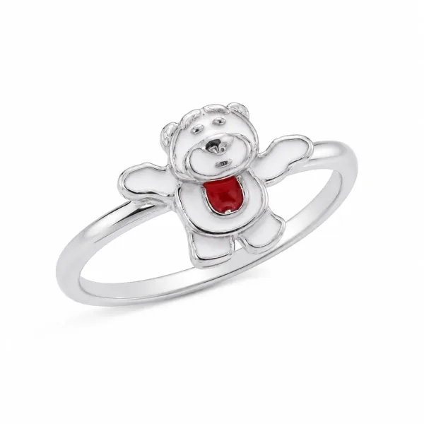 Cute Teddy Bear Kids Ring