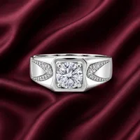 Bold Solitaire Statement Ring