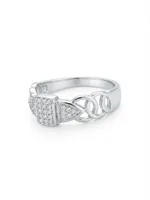 Silver Cluster Ring