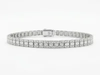 Classic Silver Link Men’s Bracelet