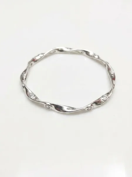 Twisted Wave Bangle