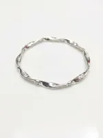 Twisted Wave Bangle