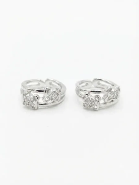 Twin Butterfly Toe Rings