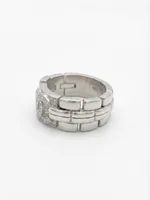 Silver Clasp Ring
