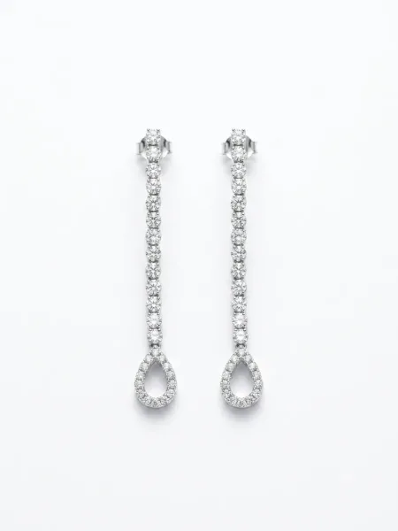Crystal Cascade Earrings