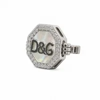 Silver Pearl Designer Button