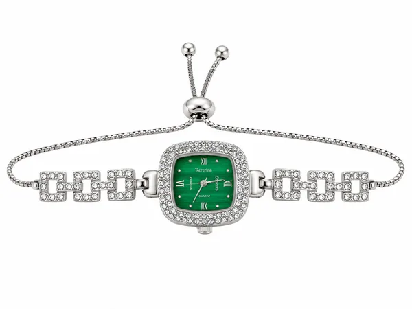 Emerald Luxe Crystal Watch