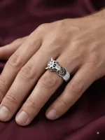Prowling Panther Ring