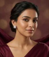 Radiant Square Cluster Diamond Tops (or Elegant Cushion-Halo Diamond Stud Earrings)