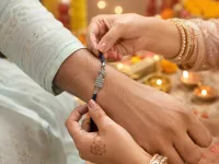 Elegant Krishna Flute Rakhi