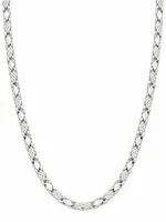 Silver Braided Luxe Chain