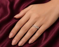 Infinity Grace Silver Ring