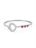 Celeste Eternal Hearts Bangle