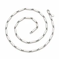 Sterling Bar Link Chain