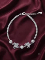 Butterfly Bloom Tennis Bracelet