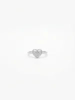 Amoura Double Heart Ring