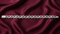 Luxe Link Sparkle Men’s Bracelet
