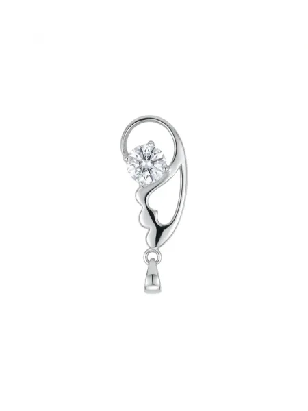 Celestial Sparkle Silver Pendant