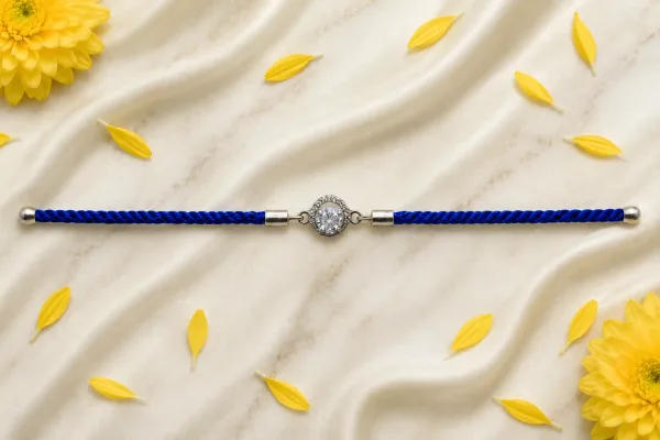 Royal Sparkle Stone Rakhi
