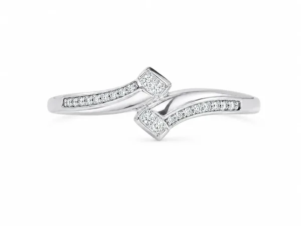 Celestine Split Pavé Ring