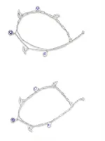 Celestial Evil Eye Charm Anklet