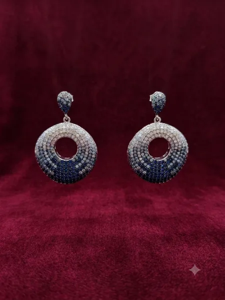 The Celestial Ombré Pavé Hoops