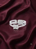 Lumiera Twin Grace Toe Ring
