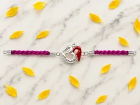 Shiv Om Silver Rakhi