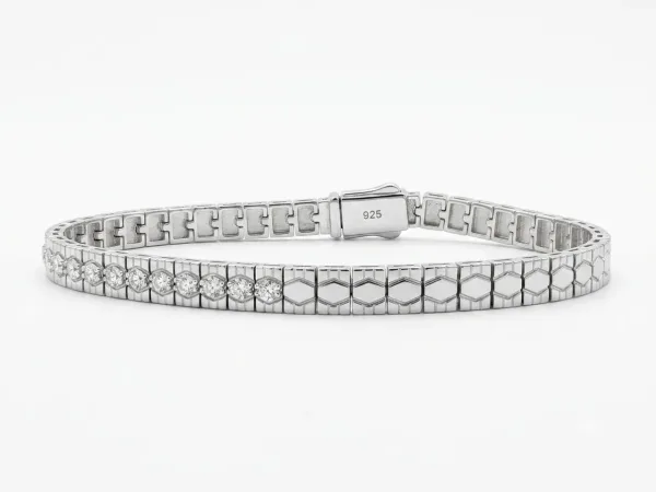 Classic Silver Link Men’s Bracelet